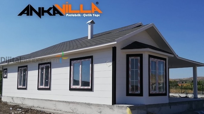 Anka Villa Prefabrik Çelik Yapı 