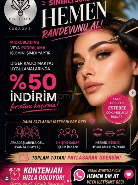 ESTEBEE GÜZELLİK SALONU KUŞADASI 