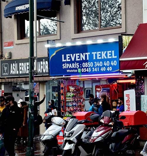 LEVENT TEKEL MARKET İÇECEK SİPARİŞ 724
