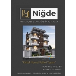 NİĞDE PROFESYONEL SİTE APARTMAN YÖNETİCİLİĞİ VE TEMİZLİK