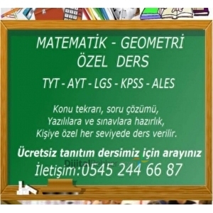 OSMANİYE ÖZEL DERS VEREN ÖĞRETMEN ERKAN HOCA